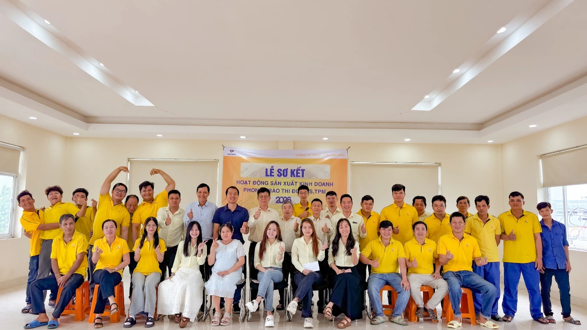 Tập thể Sơn Hải Vân đoàn kết và phấn đấu trong 6 tháng cuối năm