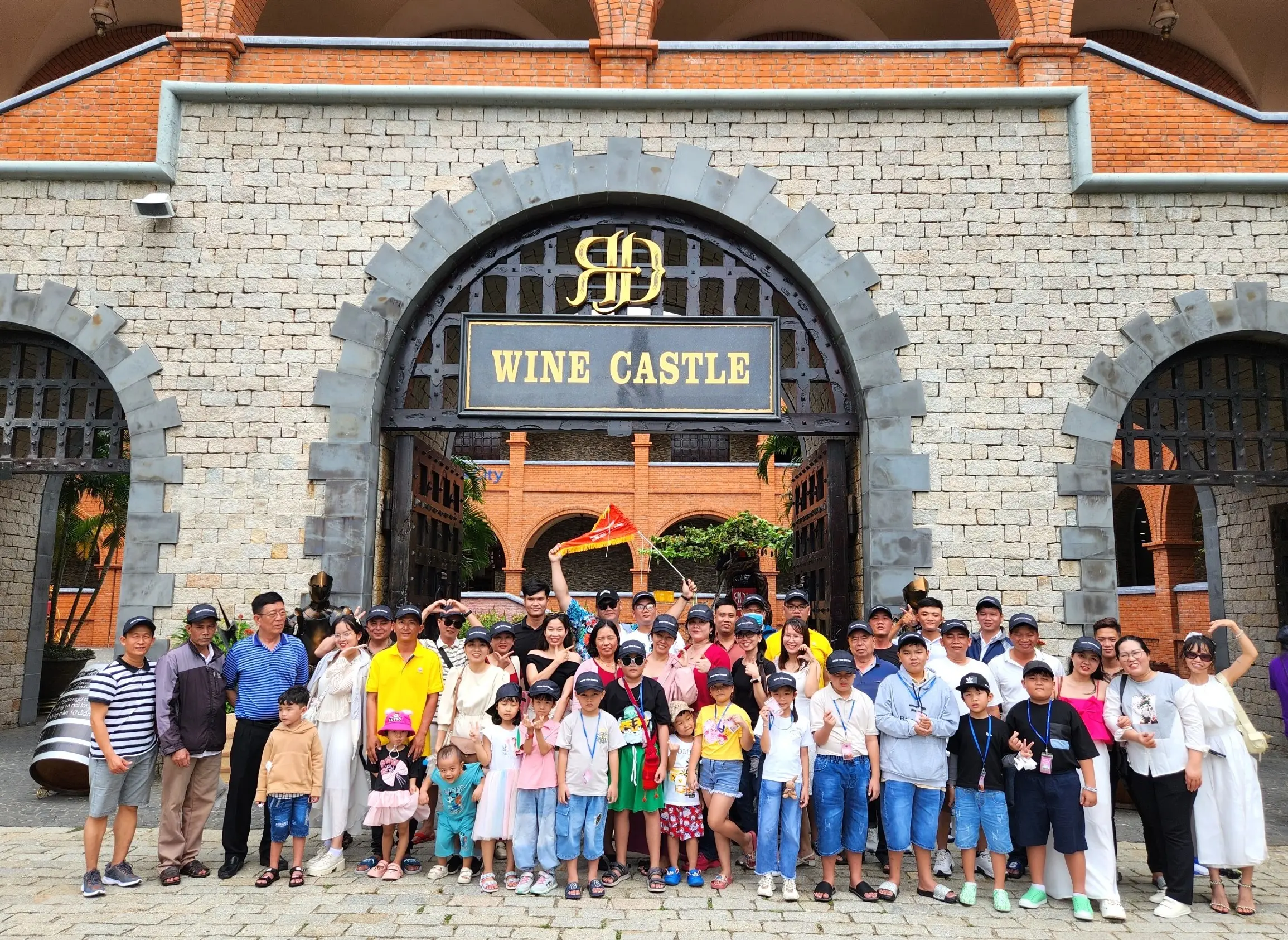 Tham gian lâu đài rượu vang RD